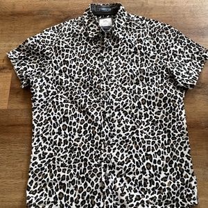 Cheetah Print Shirt. In great shape.